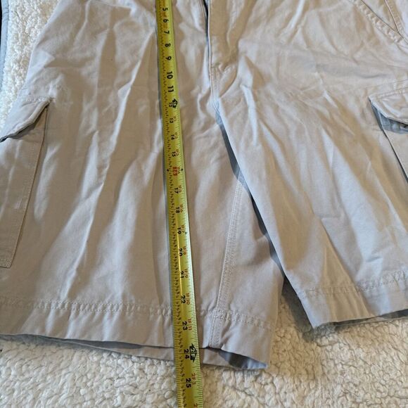 Urban Pipeline Cargo Khaki Chino Shorts Brown Flat Casual Mens Size 36 - Picture 2 of 8